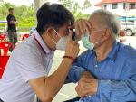 โครงการคัดกรองความผิดปกติสายตาและแก้ไขปัญหาการมองเห็นไม่ชัดในกลุ่มผู้สูงอายุ ตำบลบางบุตร ปี ๒๕๖๖